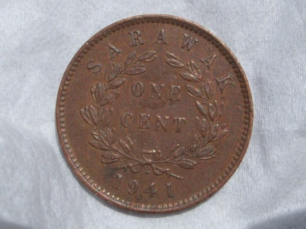 Sarawak-Collectors-Anywhere?-Picked-Up-V-Rare-1941-H-Cent!